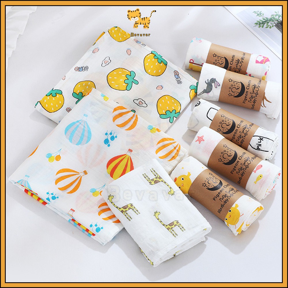 Bedong Muslin Swaddle Organic Bamboo
