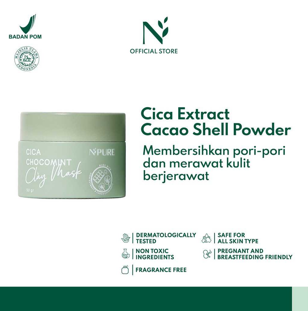 N’PURE CICA CHOCOMINT CLAY MASK 