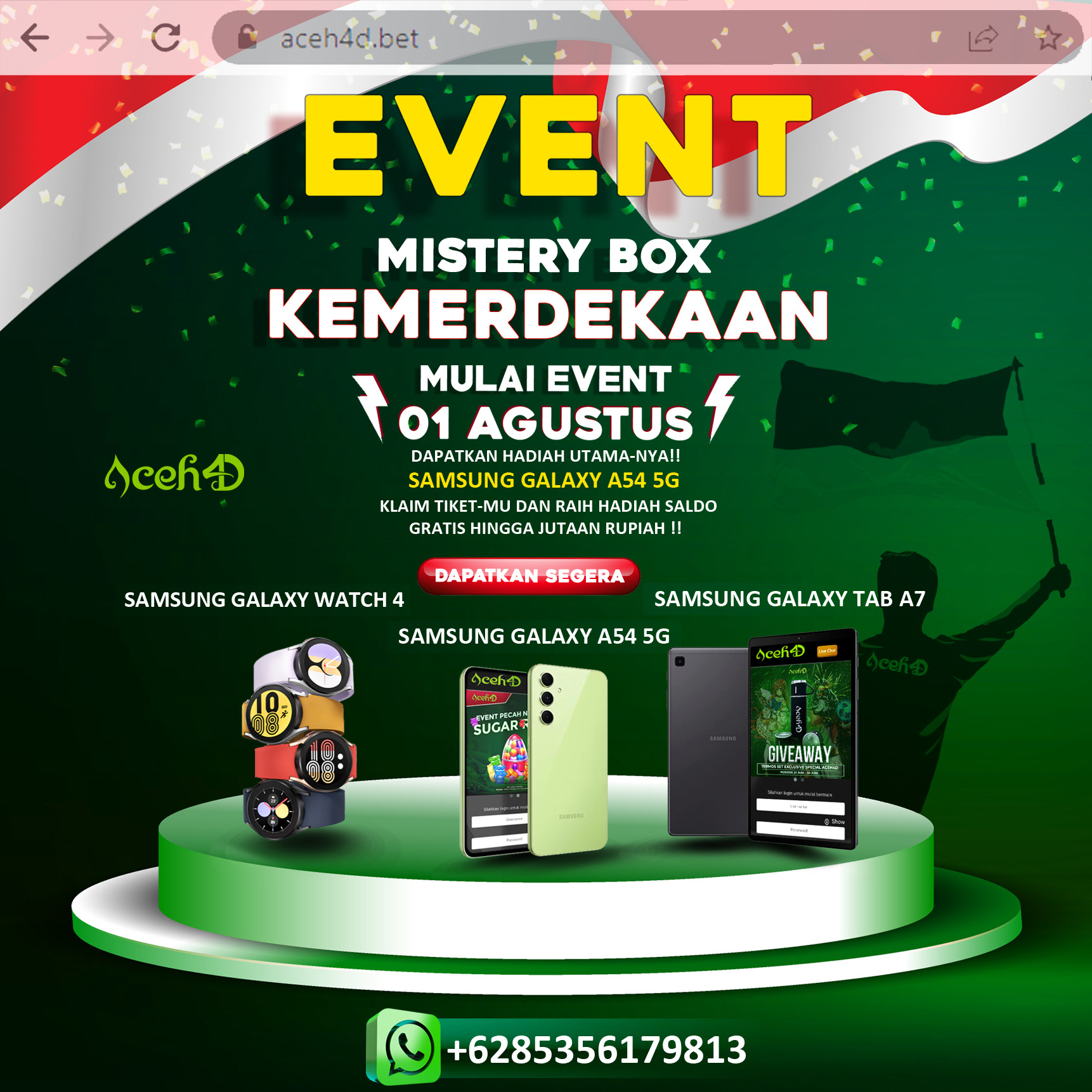 Giveaway Bulan Agustus 2023