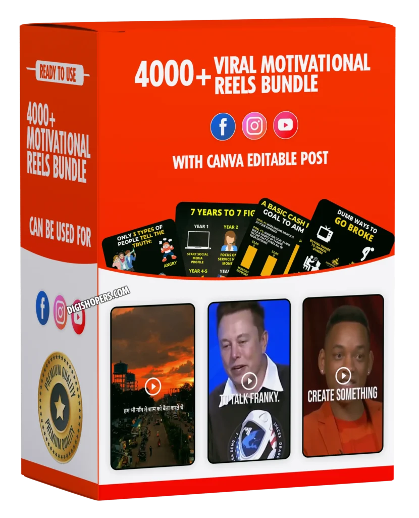 Buy our lattest reel bundle at just 5$