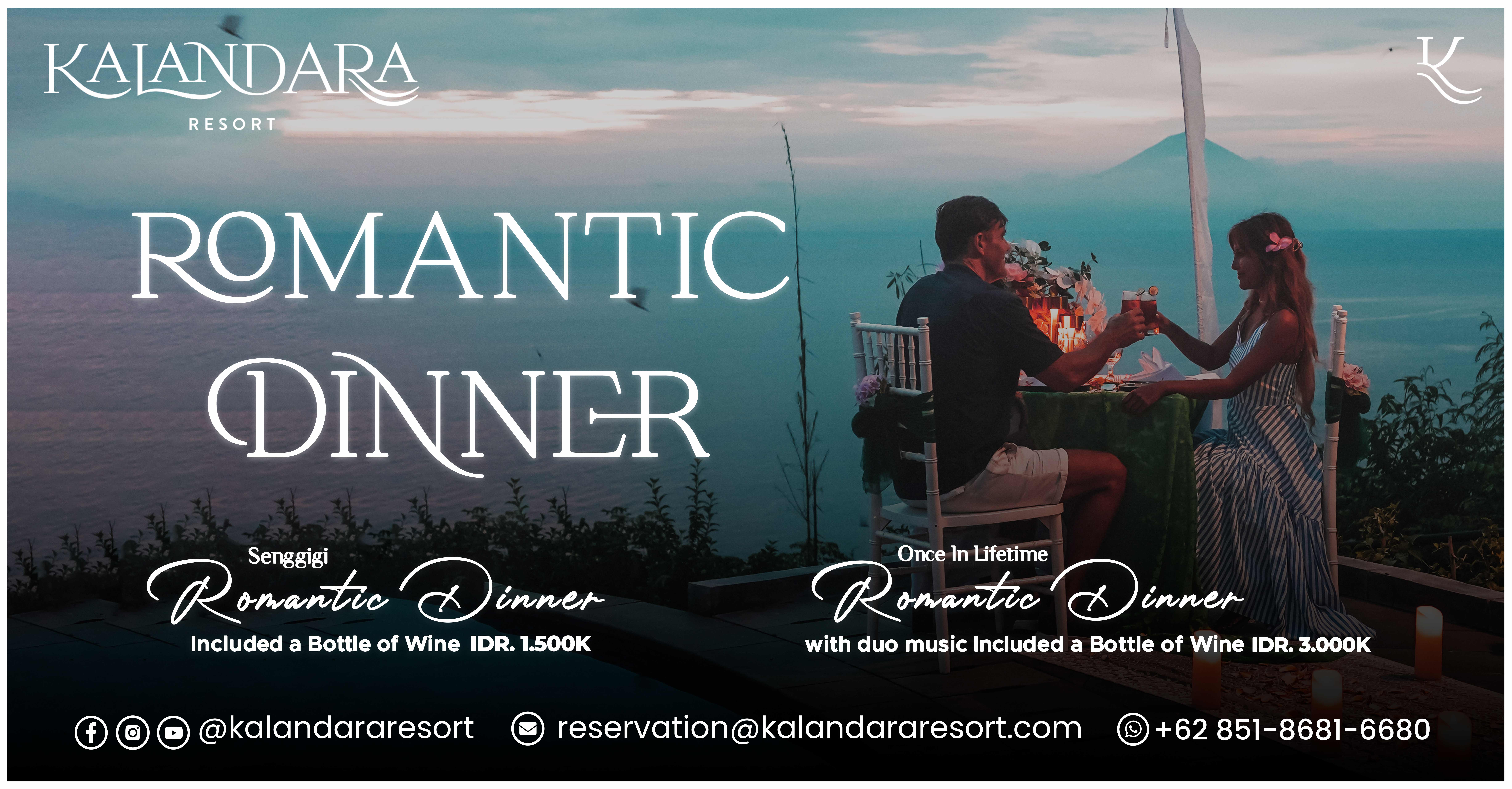 Romantic Dinner Promo