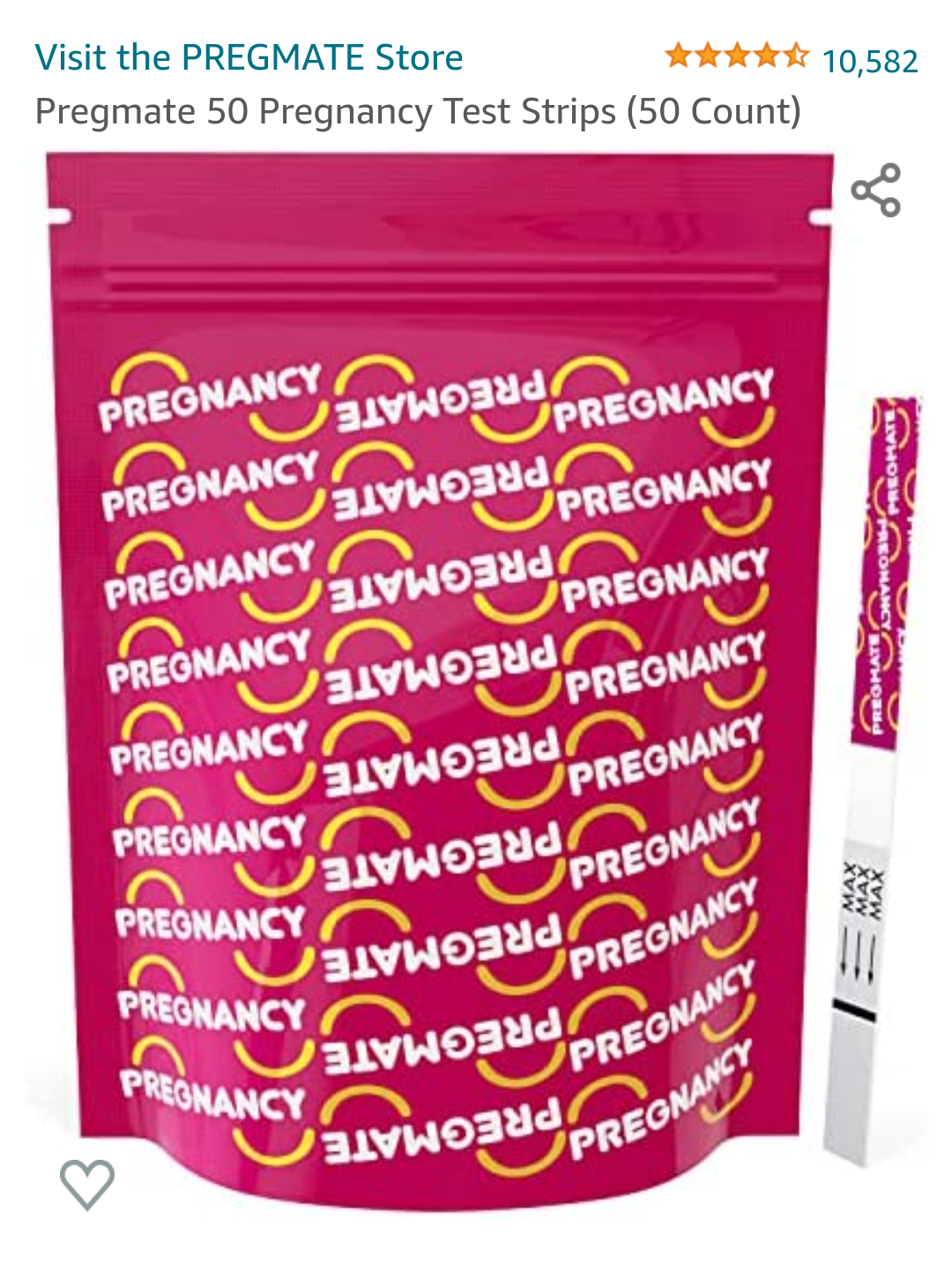 $16 50 pregnancy tests