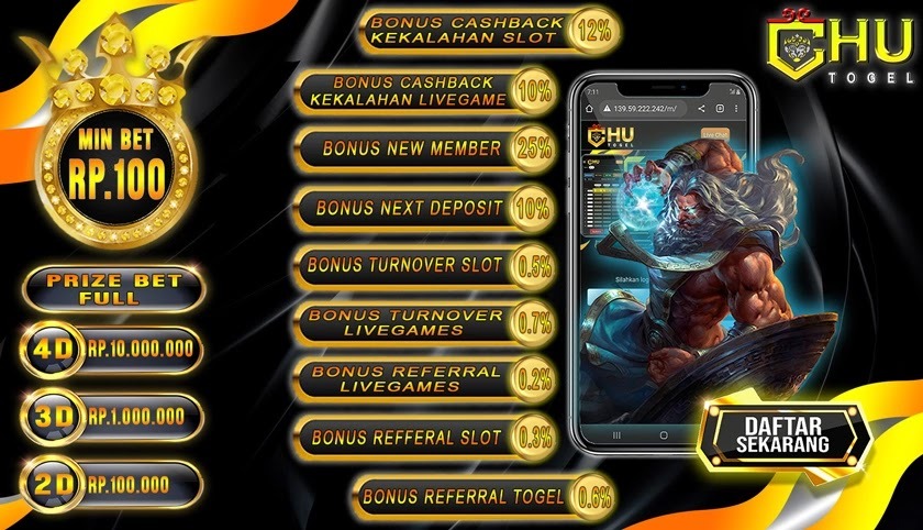 CHUTOGEL BANDAR TOGEL TERBESAR DI INDONESIA