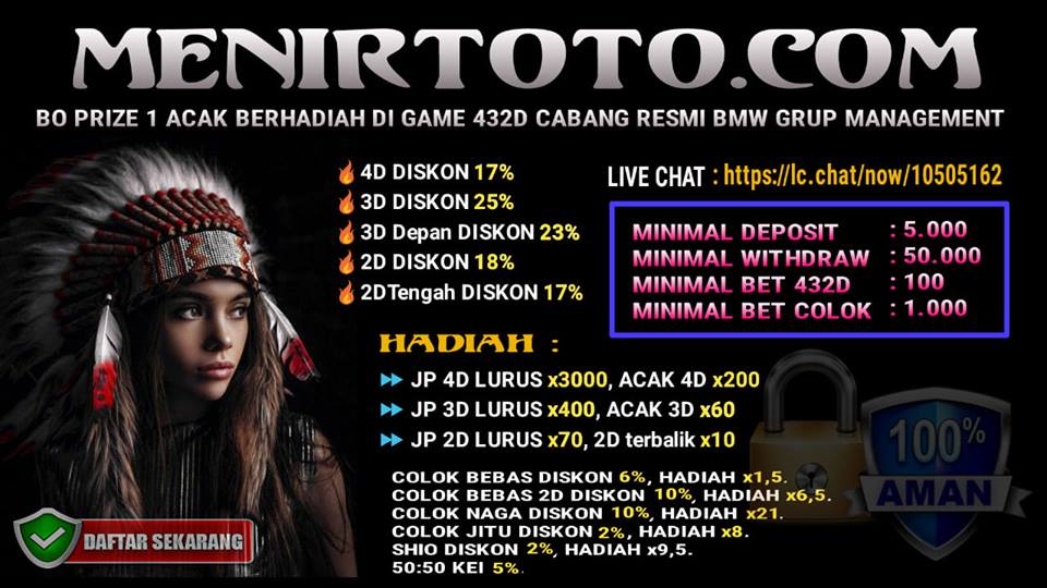 MENIRTOTO SITUS TOGEL ONLINE TERPERCAYA
