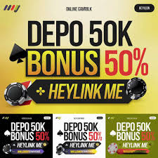 DEPOSIT 50 BONUS 50