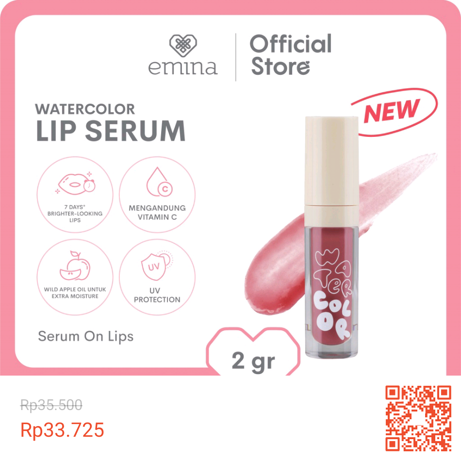 Emina Watercolor Lip Serum 2 g