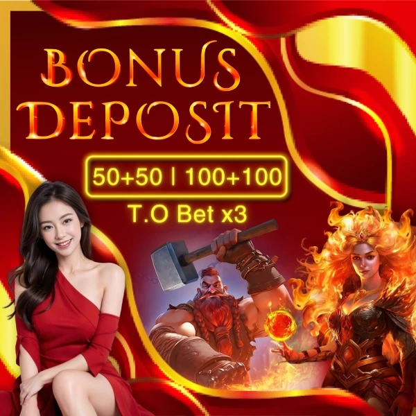 Bonus Deposit 100% T.O Betting x3