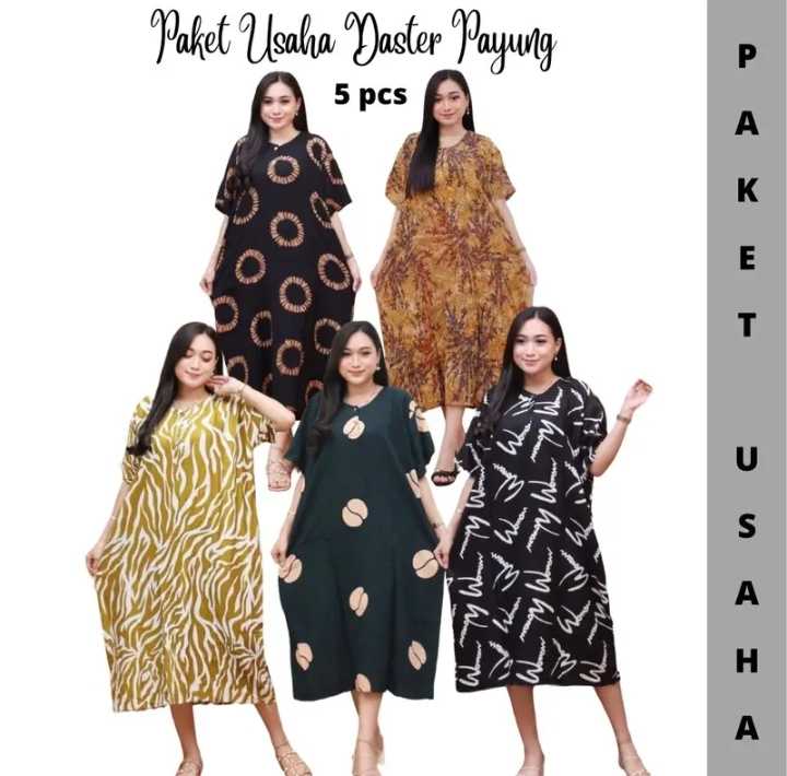 Paket usaha 5 daster payung