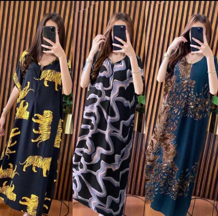 Daster Busui panjang sematakaki