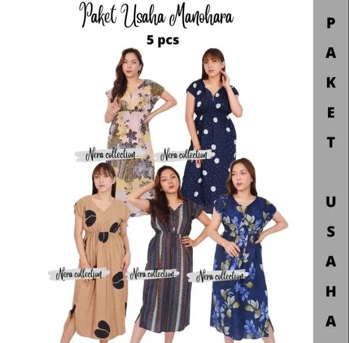 Paket Usaha Daster Manohara 5pcs