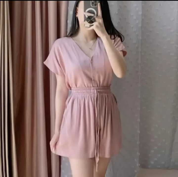 PIYAMA RAYON DIAMOND set Babydoll 