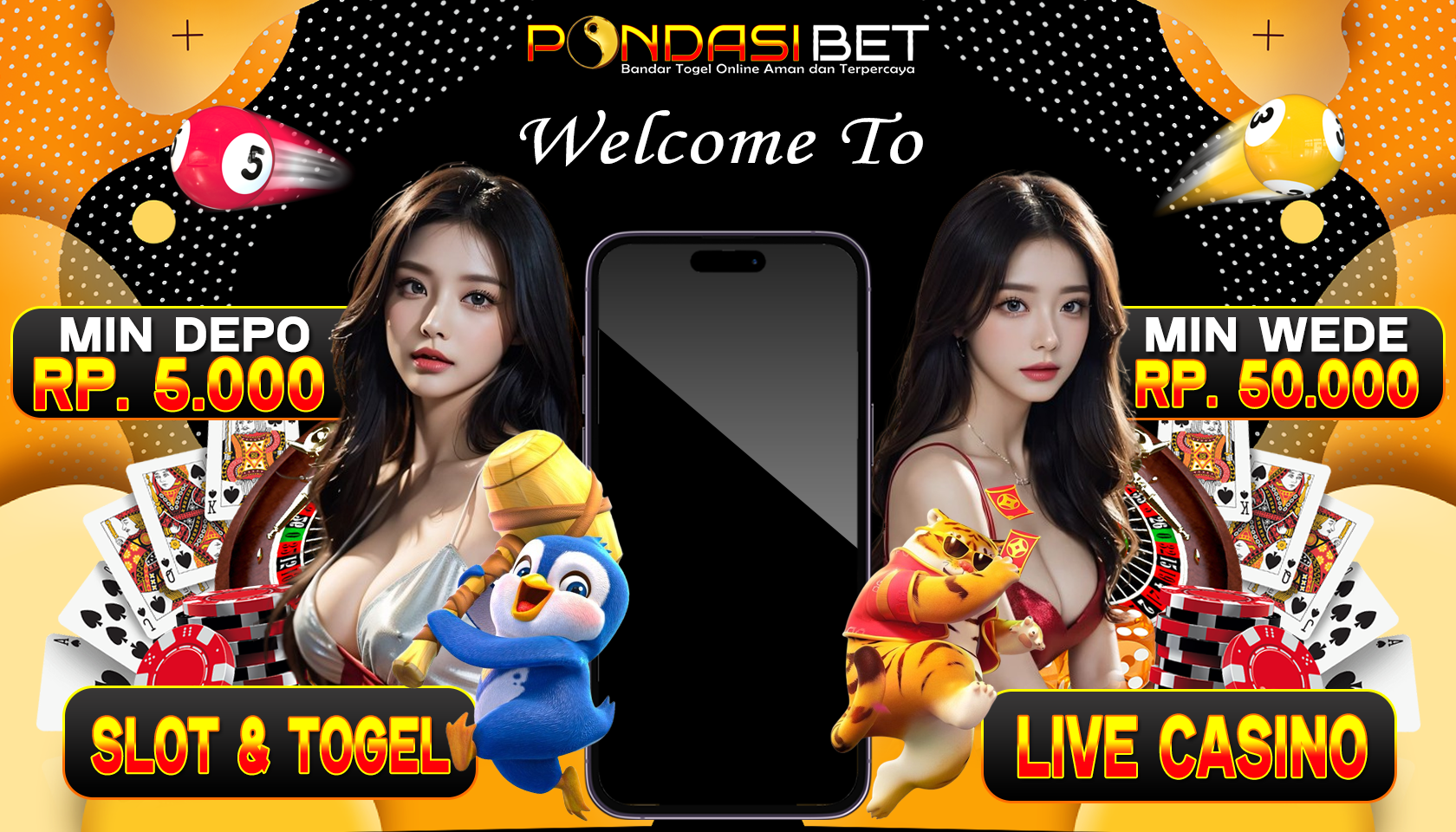 Fasilitas Terlengkap Di PondasiBet