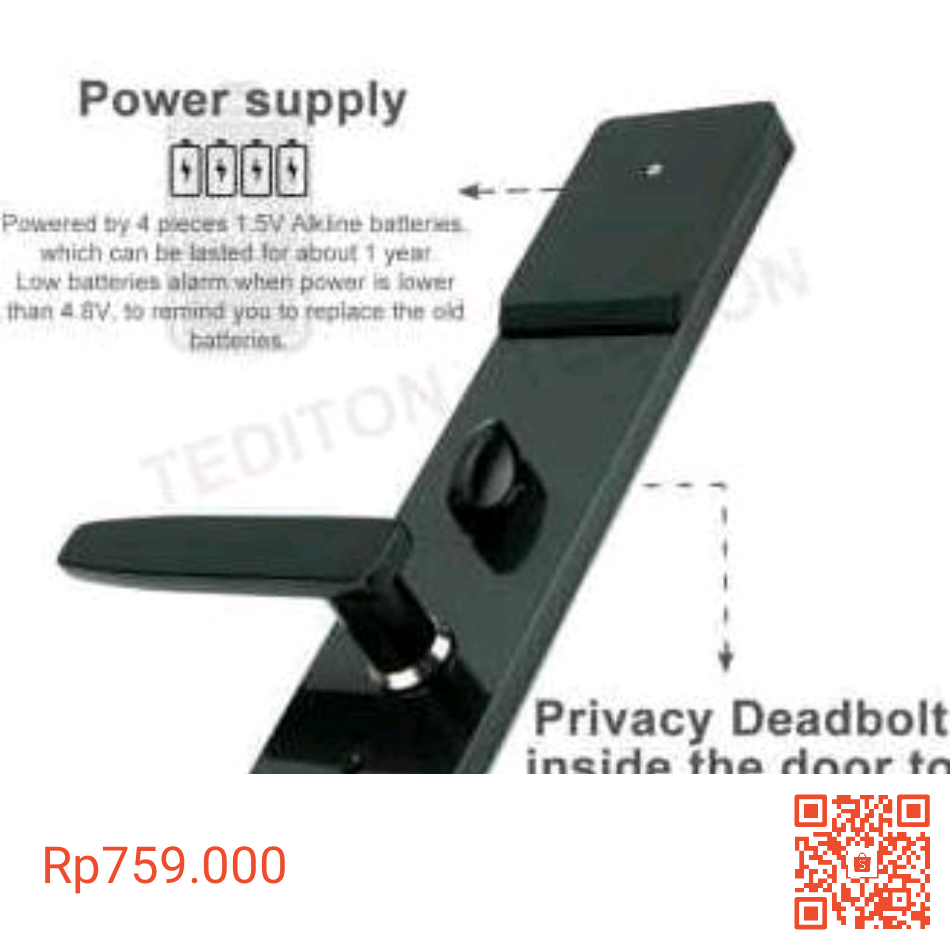 gagang pintu elektrik