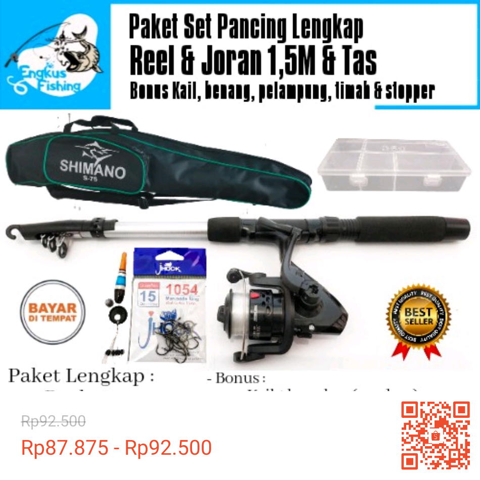 pancing set lengkap
