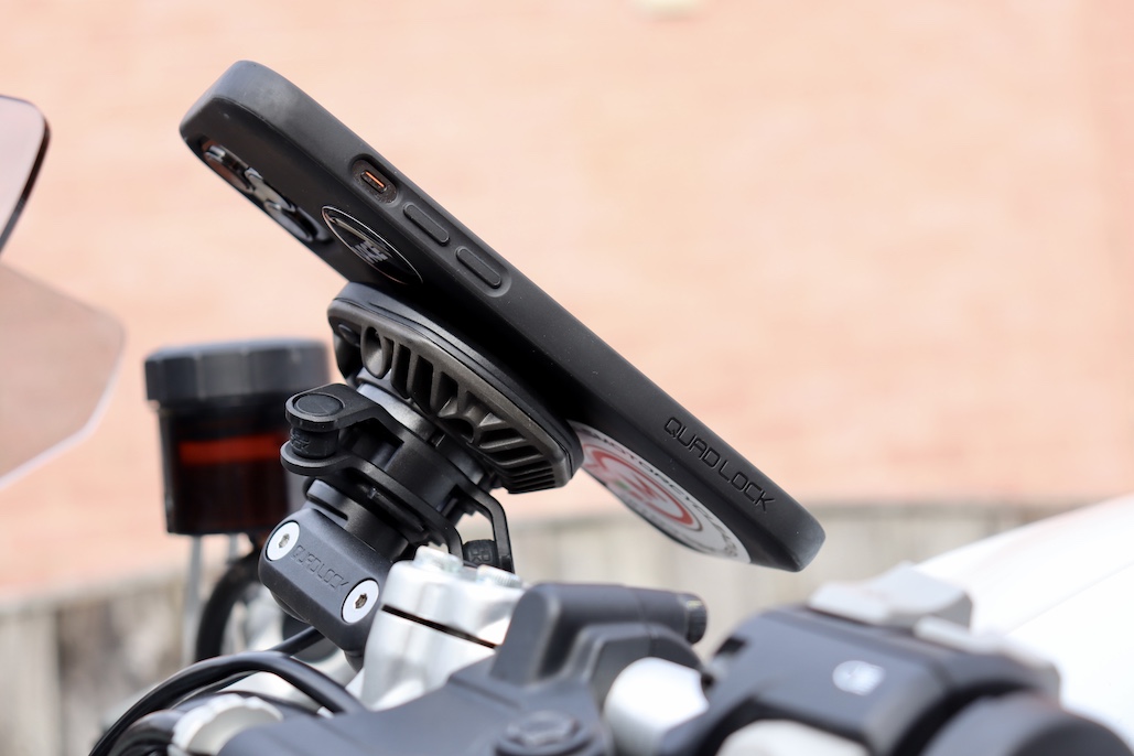 Quadlock Motorcycle Phone Mount