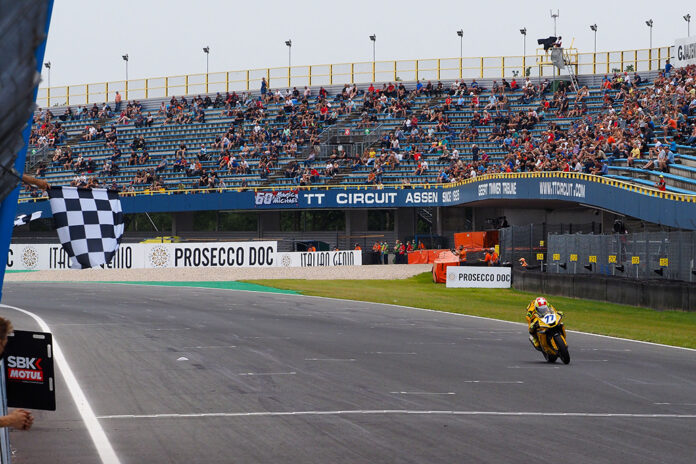 Aegerter claims historic victory on Ten Kate Racing’s home soil at Assen