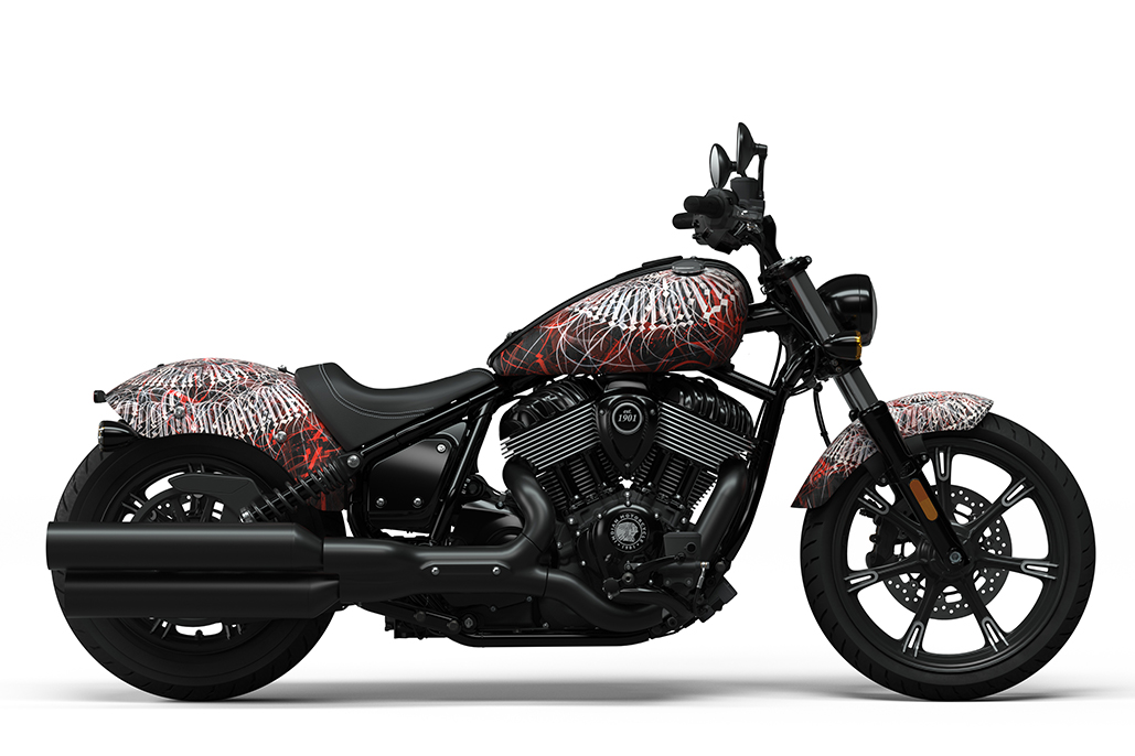 First Of Three Tattoo Inspired Art-Bike Designs Revealed By Indian Motorcycle