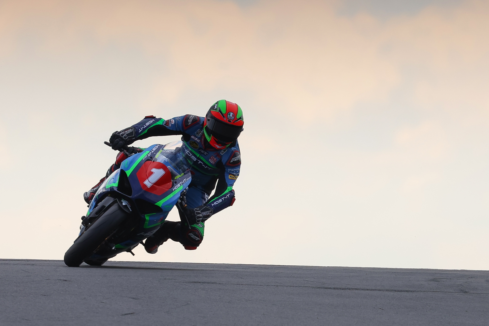 Josh Day does the double at Donington Park in front of WorldSBK fans