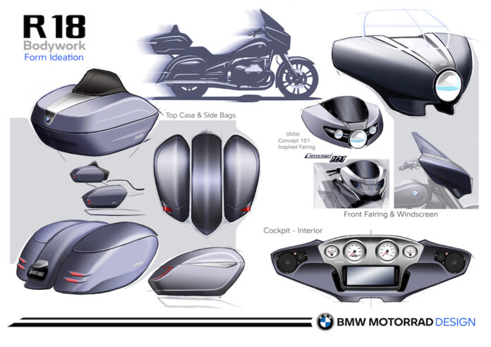 The New Bmw R 18 Transcontinental And The New Bmw R 18 B