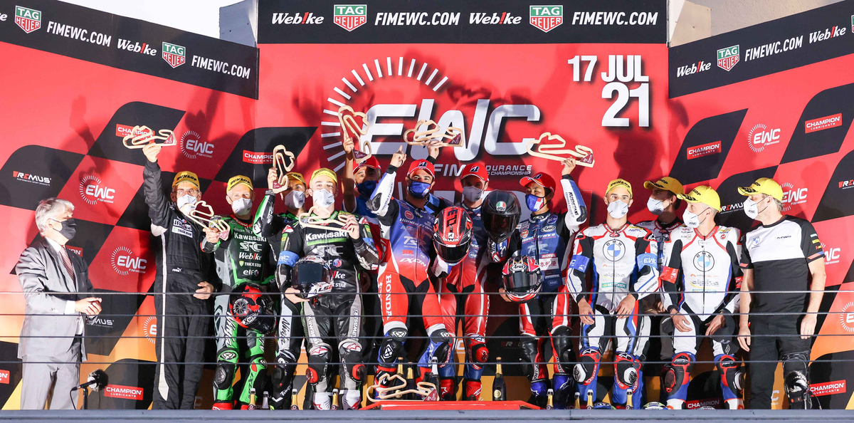 Victory for F.C.C. TSR Honda France at Estoril