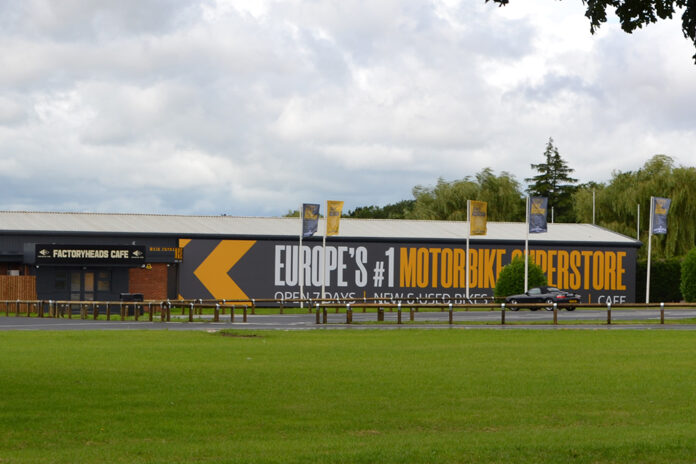 Europe’s Largest Motorbike Retailer Is Opening It’s Doors At Donington Park!