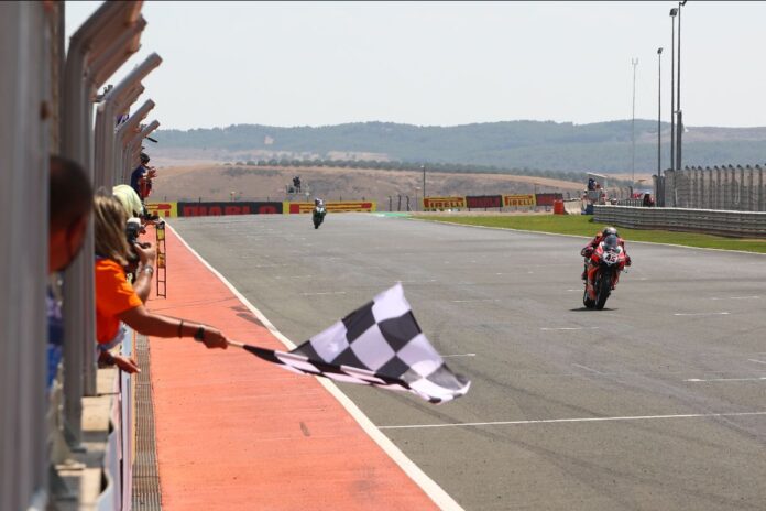 Redding claims Race 1 honours at Navarra
