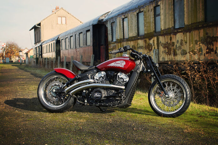 Two Stunning Scout Customs From Indian Motorcycle Metz