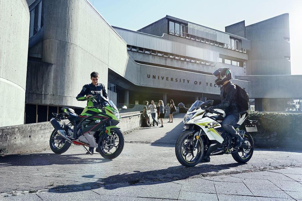 Family fun starts with the 2022 Ninja 125 and Z125