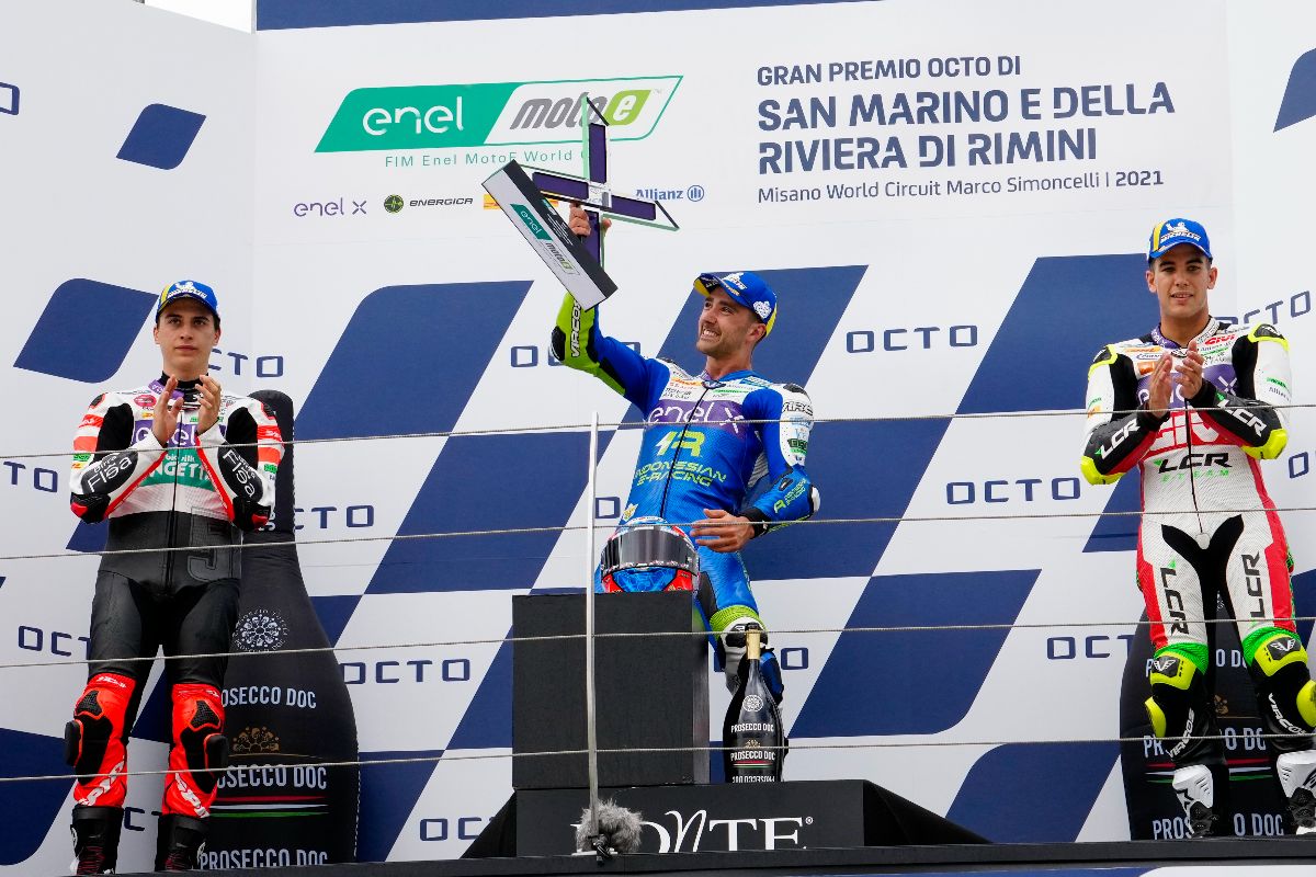 Motoe Hits Boiling Point At Misano