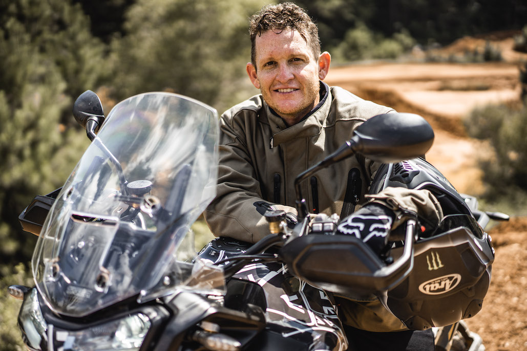 Ricky Carmichael Rides The New Tiger 1200 Prototype