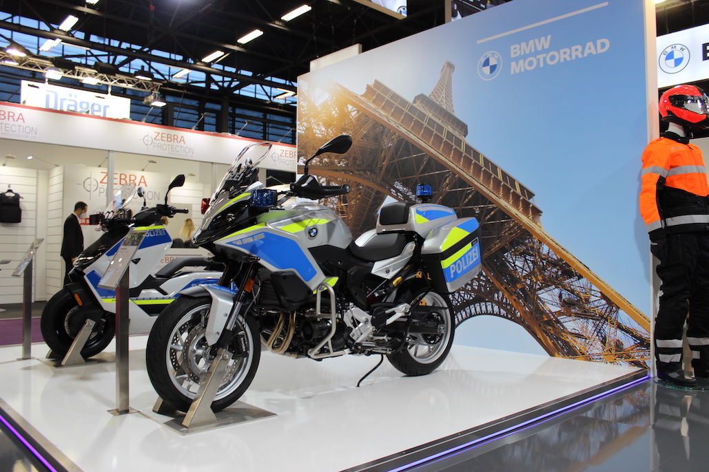 Bmw Motorrad Celebrates World Premieres At Milipol 2021