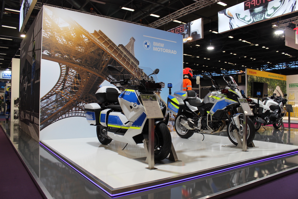 Bmw Motorrad Celebrates World Premieres At Milipol 2021