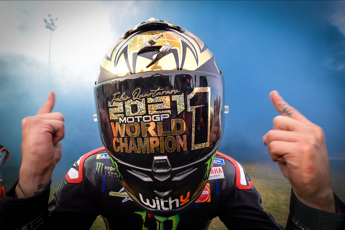 Fabio Quartararo Is The 2021 Fim Motogp World Champion