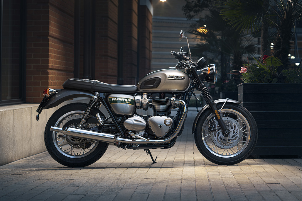 New Triumph Bonneville Gold Line Editions