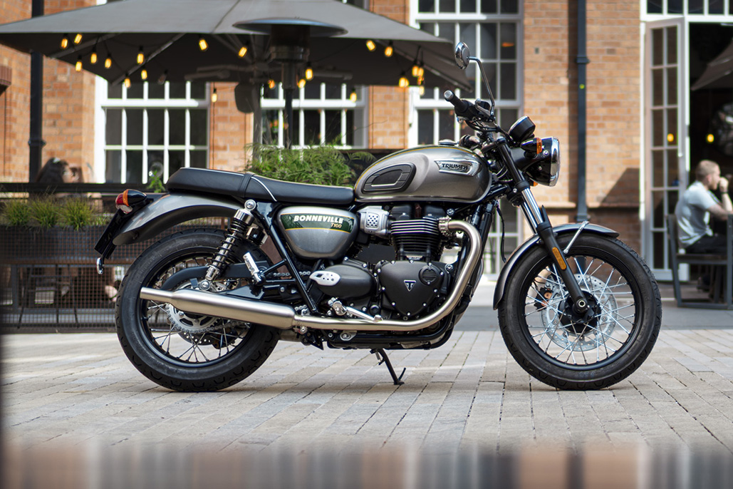 New Triumph Bonneville Gold Line Editions