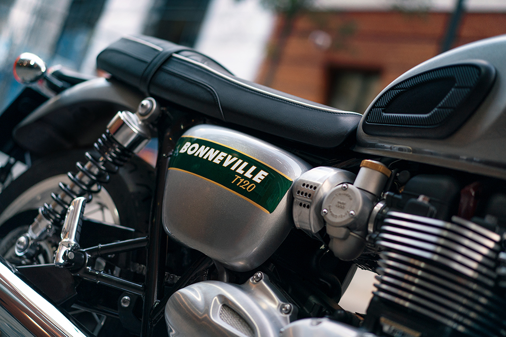 New Triumph Bonneville Gold Line Editions