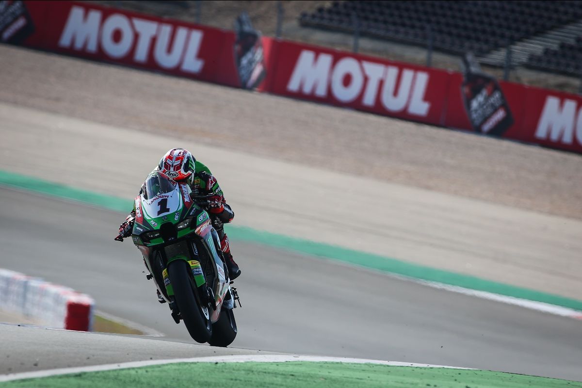 Rea leads KRT 1-2, Gerloff flies high and Honda show strength on day one at Portimao