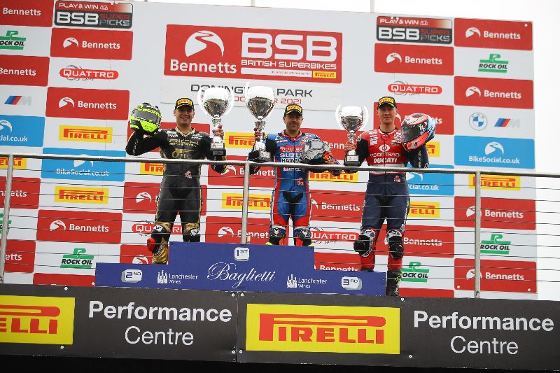 Rea reigns in race one to claim first Bennetts BSB win as Title Fighters tumble