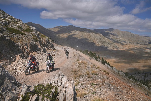 The 2021 European KTM Adventure Rally Delivers The Goods In Greece