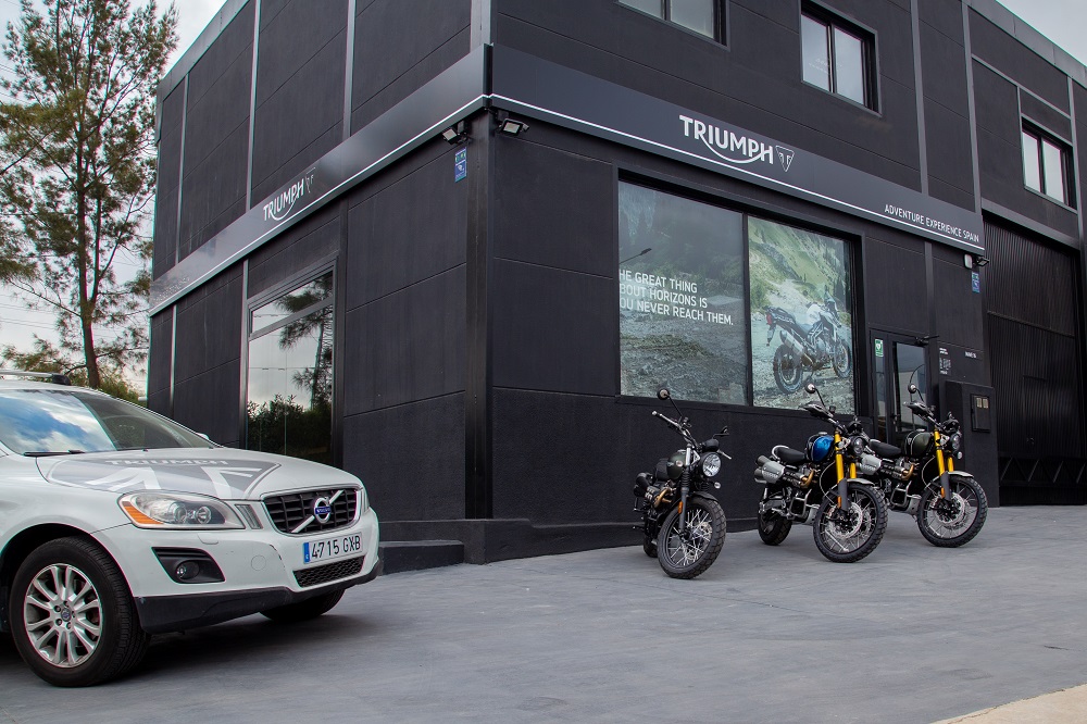 Triumph Motorcycles Open New Adventure Experience In Spain