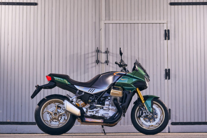 The Moto Guzzi V100 Mandello Is Exclusively Unveiled At Eicma