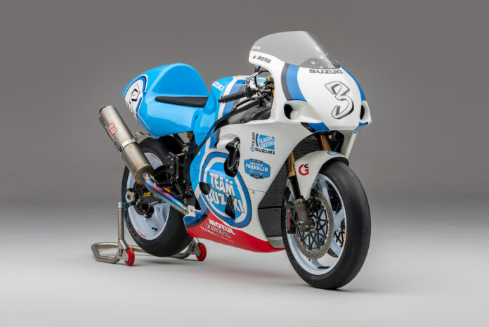 Team Classic Suzuki GSX-R750 SRAD racer revealed