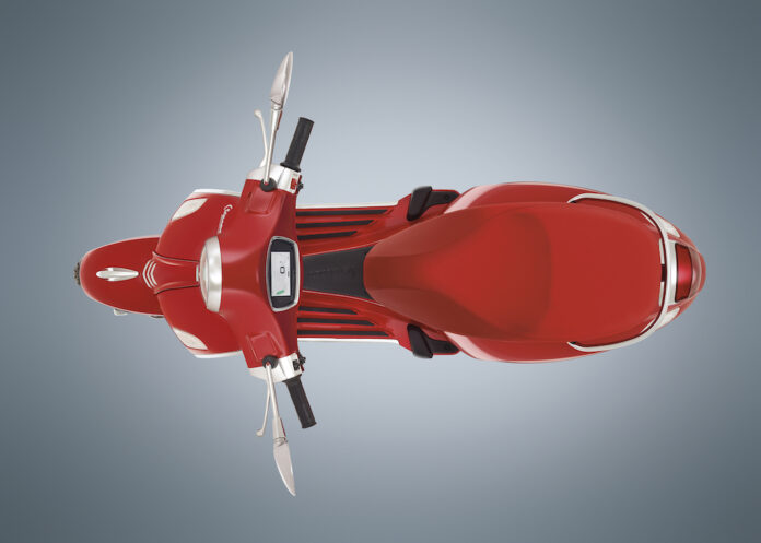 Vespa Elettrica Red