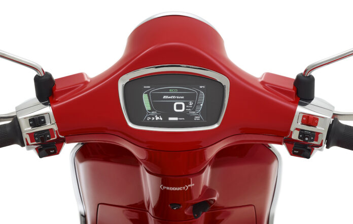 Vespa Elettrica Red