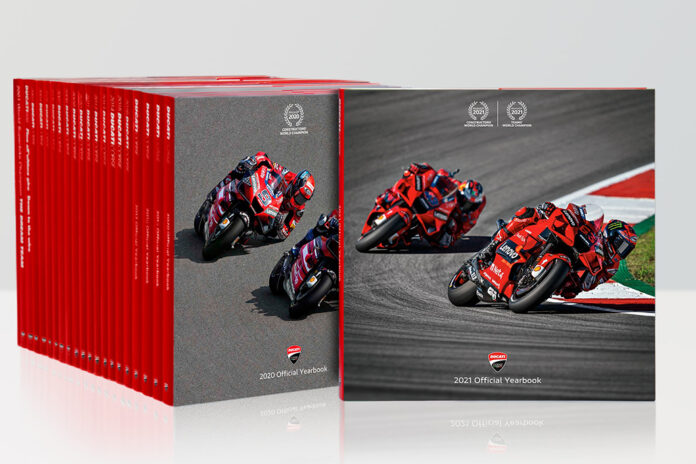 Ducati Corse 2021 Official Yearbook on sale