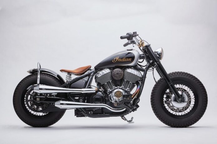 Indian Motorcycle Brat Style Chief By Go Takamine