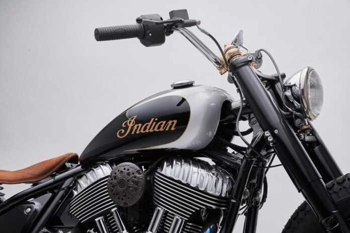 Indian Motorcycle Brat Style Chief By Go Takamine