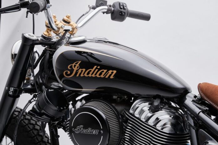 Indian Motorcycle Brat Style Chief By Go Takamine