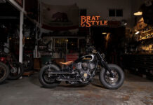 Indian Motorcycle Brat Style Chief By Go Takamine
