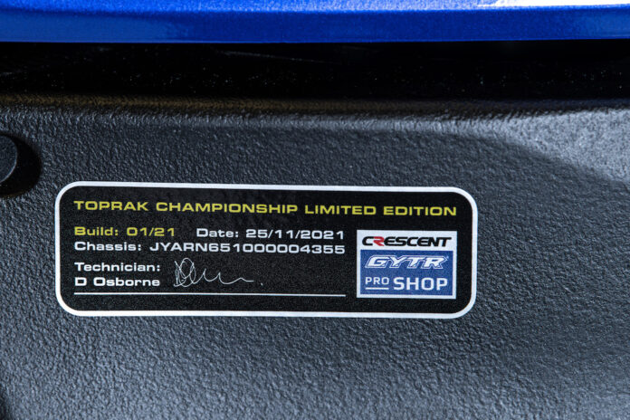 Limited Edition Toprak Razgatlıoğlu Yamaha R1